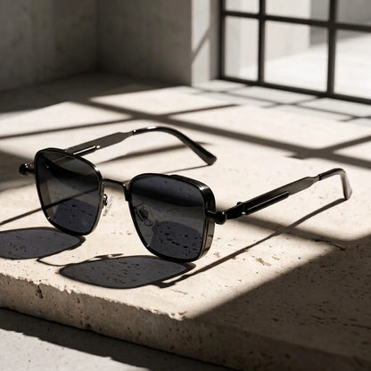 BARI | Metal Sunglasses