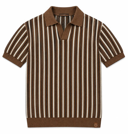 CORSO | Retro Stripe Polo Shirt
