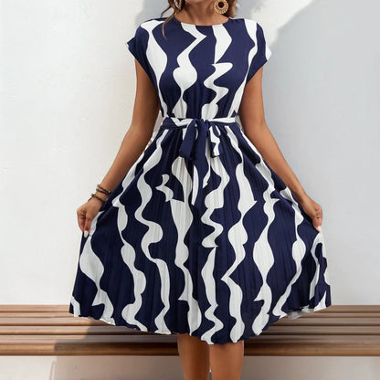 Ivy | Pleated Midi Dress