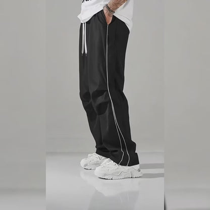 NIKO | Wide Leg Track Pants