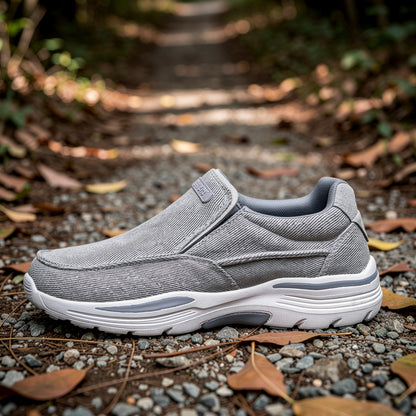 ROMANO | Canvas Slip-On Loafers