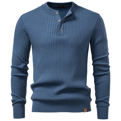 Stefano | Henley Sweater
