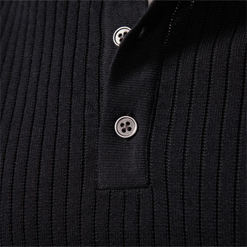 Stefano | Henley Sweater