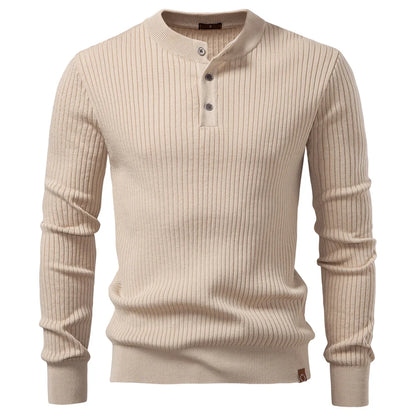 Stefano | Henley Sweater
