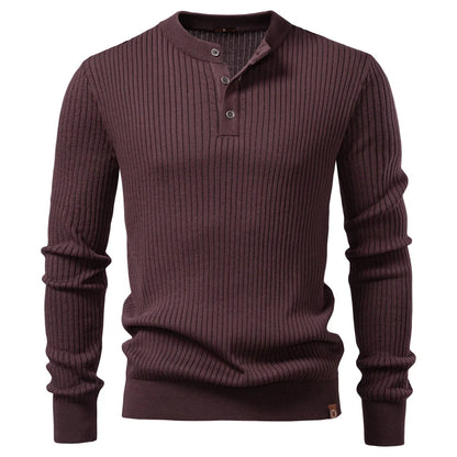 Stefano | Henley Sweater