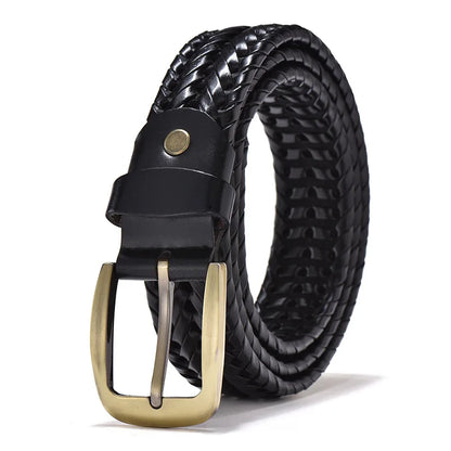 ULISSE | Braided Leather Belt