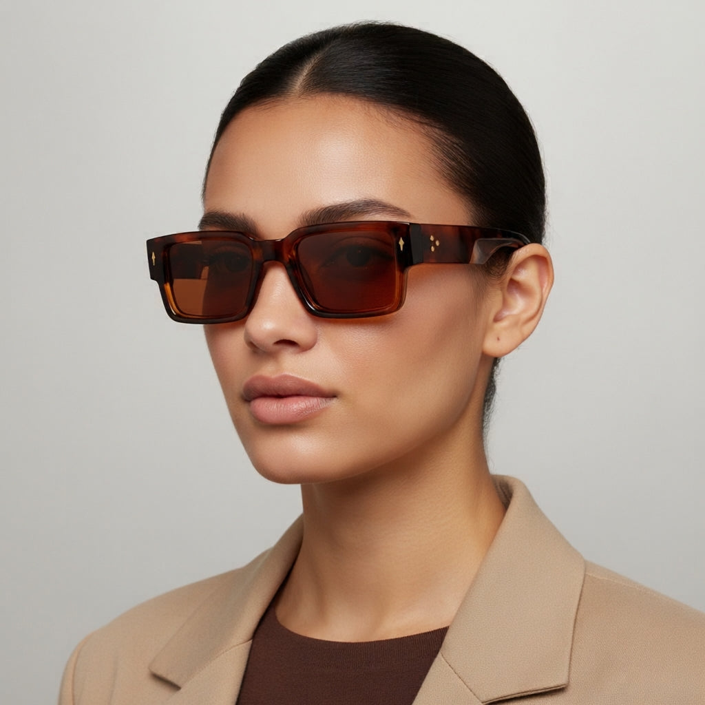 VENEZIA | Thick Square Sunglasses
