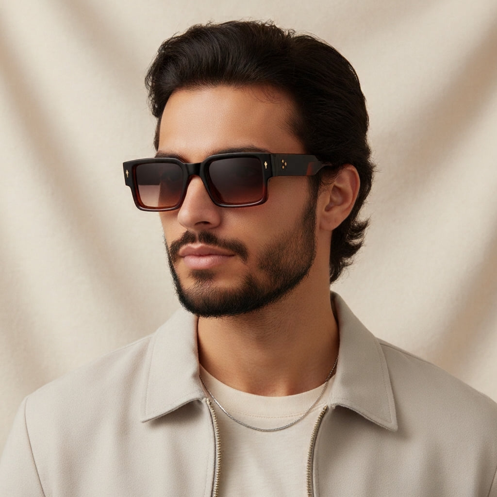 VENEZIA | Thick Square Sunglasses