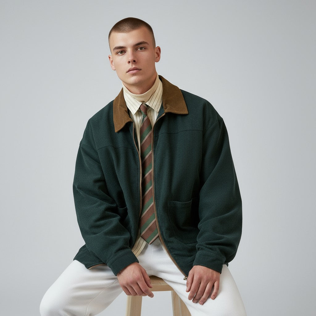 Enrico | Corduroy Cargo Jacket